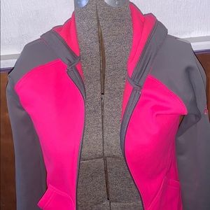 Hot pink adidas jacket 💞